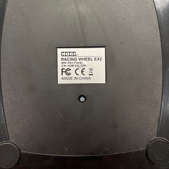 Hori Racing Wheel EX2 and Pedals HX3-71 (U/E) For Xbox 360 Wired w/ Box Untested - Picture 7 of 13